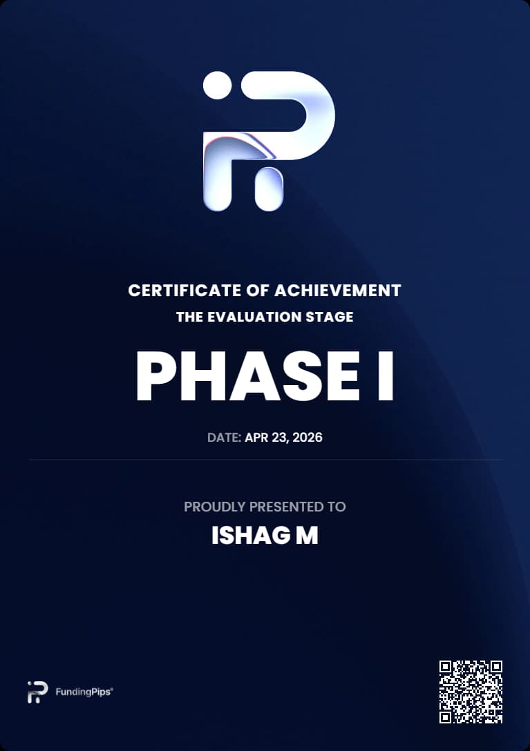 Ishag M. — FundingPips Phase 1